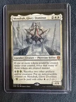 Mondrak, Glory Dominus Phyrexia: All Will Be One, MTG, NM - Image 1