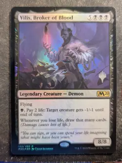 Vilis, Broker of Blood - Foil Promo Pack - Core Set 2020 / M20 (MTG) - Image 1