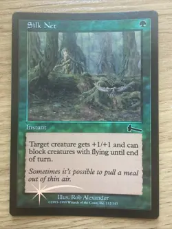 Silk Net Foil Urza's Legacy - Near Mint - Image 1