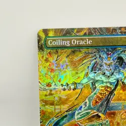 Magic The Gathering Coiling Oracle 375 Double Masters 2022 Borderless Foil MTG - Image 4
