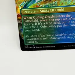 Magic The Gathering Coiling Oracle 375 Double Masters 2022 Borderless Foil MTG - Image 5