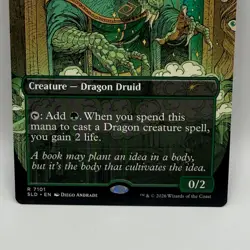 Magic The Gathering Scaled Nurturer 7101 Secret Lair Drop Borderless Rare MTG - Image 2