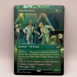 Magic The Gathering Gala Greeters 450 SNC Foil Borderless Box Topper Rare MTG - Image 2