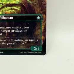 Magic The Gathering Reclamation Sage Foundations FDN 0340 Borderless Green Elf - Image 3