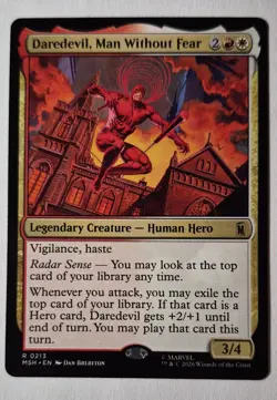 Daredevil, Man Without Fear Marvel Super Heroes Regular - Image 1