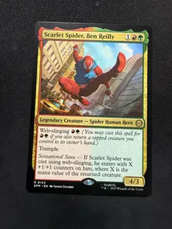 Scarlet Spider, Ben Reilly SPM# 142 Rare Spider-Man Magic: The Gathering NM - Image 1