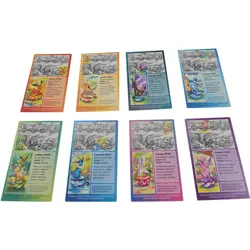 Pokemon Prismatic Evolutions Mini Tin Art Cards Full Set Display 8 Cards - Image 2
