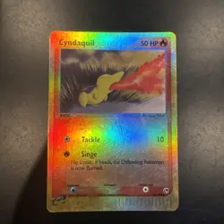 Pokemon Cyndaquil Sandstorm 59/100 Common Reverse Holo 2002 TCG Card - Image 1