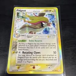 2006 Pokemon EX Holon Phantoms Pidgeot Delta Species #14/110 MP/HP - Image 1