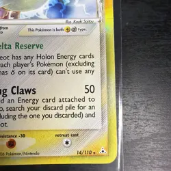 2006 Pokemon EX Holon Phantoms Pidgeot Delta Species #14/110 MP/HP - Image 5