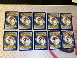 Pokemon Holo & Reverse Holo Card Lot 10 Cards NM Bundle - Image 4