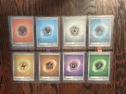 Pokemon 151 Cards HD Energy SVE Cosmos Holo Complete set of 8 - Image 1