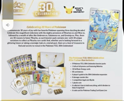 Pokemon TCG: 30th Anniversary Celebrations ETB Presale SHIPS 08/2026 - Image 4