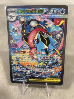 Mega Greninja ex 116/086 SIR Special Illustration Rare Chaos Rising Pokemon NM - Image 1