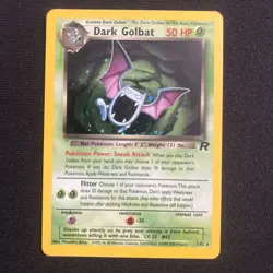 Pokemon Team Rocket Dark Golbat #7/82 Holo NM - Image 1