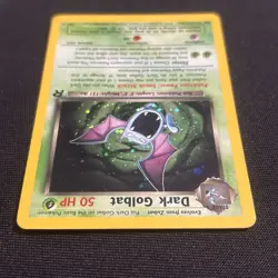 Pokemon Team Rocket Dark Golbat #7/82 Holo NM - Image 4