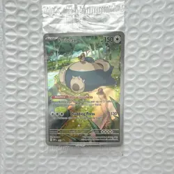 Snorlax 051 SV Black Star Promo Holo Eng 150 HP 2023 SEALED SV:151 - Image 1