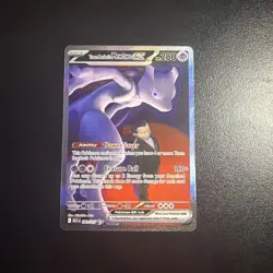 Team Rocket’s Mewtwo ex SIR - 281/217 - Pokemon TCG Ascended Heroes Pack Fresh - Image 1