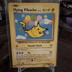 Flying Pikachu 110/108 Secret Rare Evolutions Pokemon Near Mint - Image 1