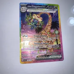 Pokemon TCG Alolan Exeggutor EX 242/191 Scarlet & Violet Surging Sparks Mint/NM - Image 3