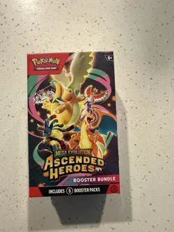 Pokemon TCG Mega Evolution Ascended Heroes Booster Bundle - Image 1
