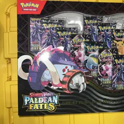 Pokemon TCG PALDEAN FATES Great Tusk Iron Treads Ex Premium Collection ✅ NEW - Image 2