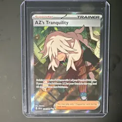 The Pokemon Company AZ's Tranquility 106/086 CRIM Ultra Rare Holo Full Art EN - Image 1