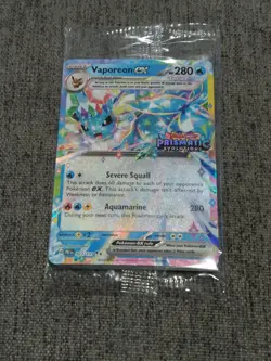Vaporeon EX 023/131 Prismatic Evolutions Stamp Promo Sealed - N/M Pokemon - Image 1