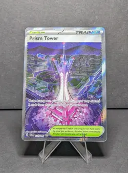 Prism Tower 111/086 Pokemon ME04: Chaos Rising CRI Ultra Rare - Image 1