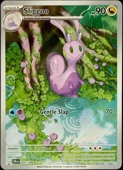 Sliggoo 095/086 Chaos Rising Illustration Rare Near Mint English Pokemon TCG - Image 1