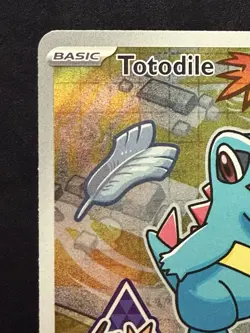 Pokemon TCG Totodile 048 Black Star Promo First Partners Collection Series 2 NM - Image 4