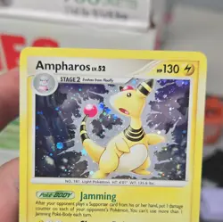Pokemon TCG Ampharos Secret Wonders 1/132 Holo Rare English 130HP 2007 Gem Mint - Image 4
