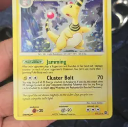 Pokemon TCG Ampharos Secret Wonders 1/132 Holo Rare English 130HP 2007 Gem Mint - Image 5