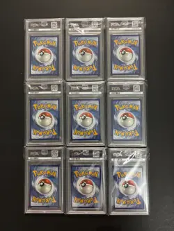 Pokemon TCG 2025 Prismatic Evolutions Eeveelution Stamped Promo Set PSA 9 - Image 2