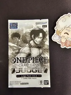 One Piece Card Game TCG - Judge Pack Vol. 6 - English SEALED - Image 1