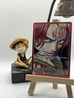 One Piece TCG Shanks OP09-001 Leader Alt Art Japanese - Near Mint - Image 2