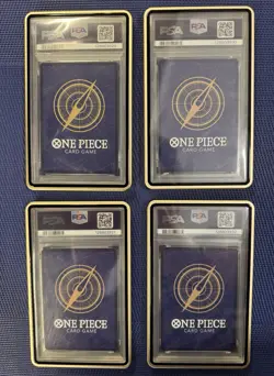 OP-09 Wanted 4 Emperor SEQUENTIAL SET PSA 10 Jap - One Piece TCG - Image 3