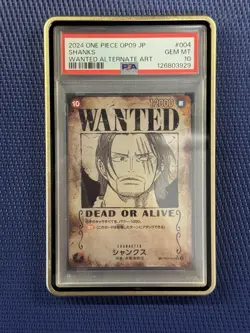 OP-09 Wanted 4 Emperor SEQUENTIAL SET PSA 10 Jap - One Piece TCG - Image 4