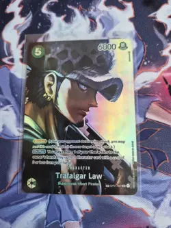 One Piece TCG OP01-047 Trafalgar Law Custom / FanMade EN - Image 1