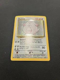 Chansey 3/102 | Base Set | Holo Pokemon Card NM - Image 2