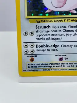 Chansey 3/102 Base Set Holo Unlimited Pokemon Card English EXC/NM AU Seller - Image 4
