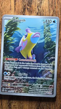 Bruxish 200/191 Surging Sparks Illustration Rare NM Pokemon TCG Card - Image 1