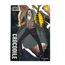 S5771 Crocodile No.26 Japanese One Piece Stampede Movie Promo Clear Card M26 - Image 1