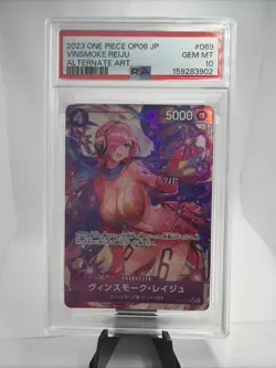 PSA 10 Vinsmoke Reiju Sr op06-069 One Piece Card Japanese - Image 1