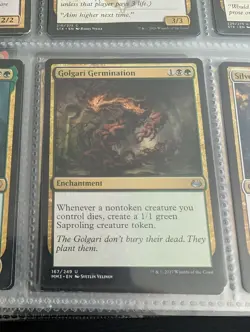 1x Golgari Germination - Modern Masters 2017 - Near Mint (G) - Image 1