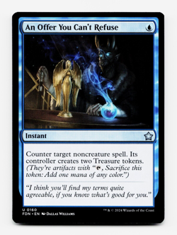 An Offer You Can't Refuse [Foundations] MTG 💧 - Image 1