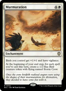 1 x Murmuration - Commander: Bloomburrow - Light Play - MTG - Image 1