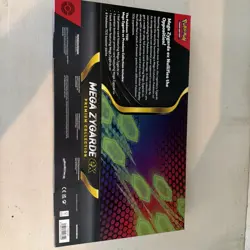 Pokemon Mega Zygarde Ex Premium Factory Sealed Box & 2 Booster Chaos Rising Pack - Image 3
