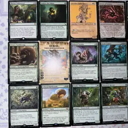 MTG *Legendary- Green Commander Lot X15 New- Magic the Gathering: Rare TCG Lot - Image 2