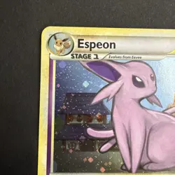 Espeon 2/90 Holo Rare - HS Undaunted - Pokemon TCG - 2010 - Cosmos Holo - LP - Image 2